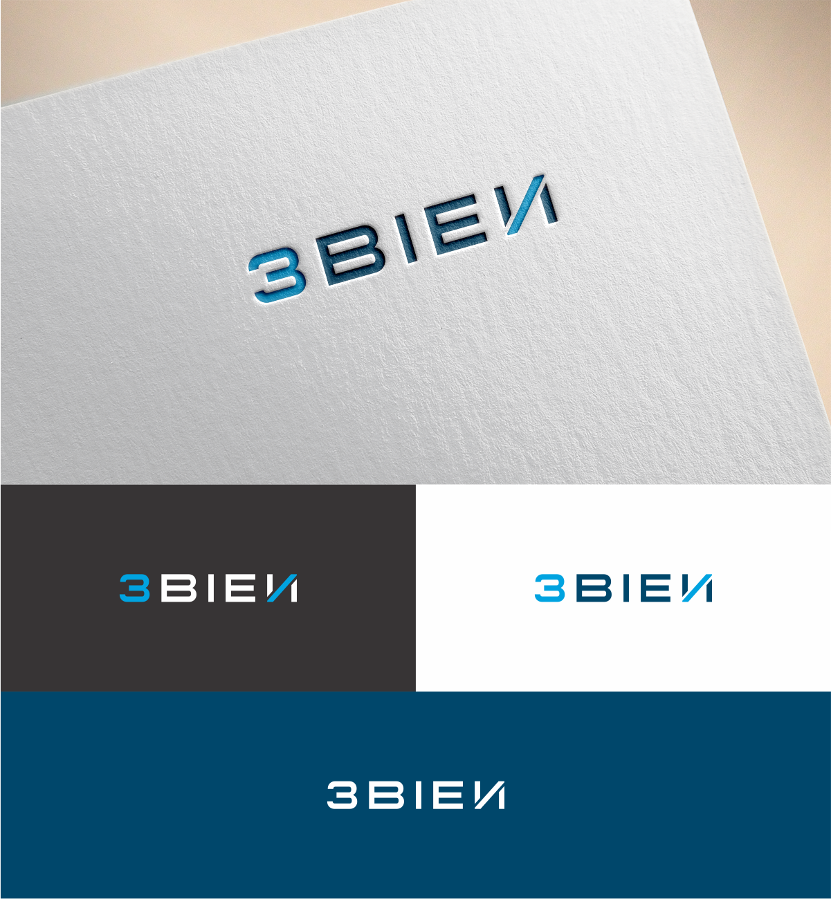 Diseño de Logo por MKR para 3bien | Diseño #17402578