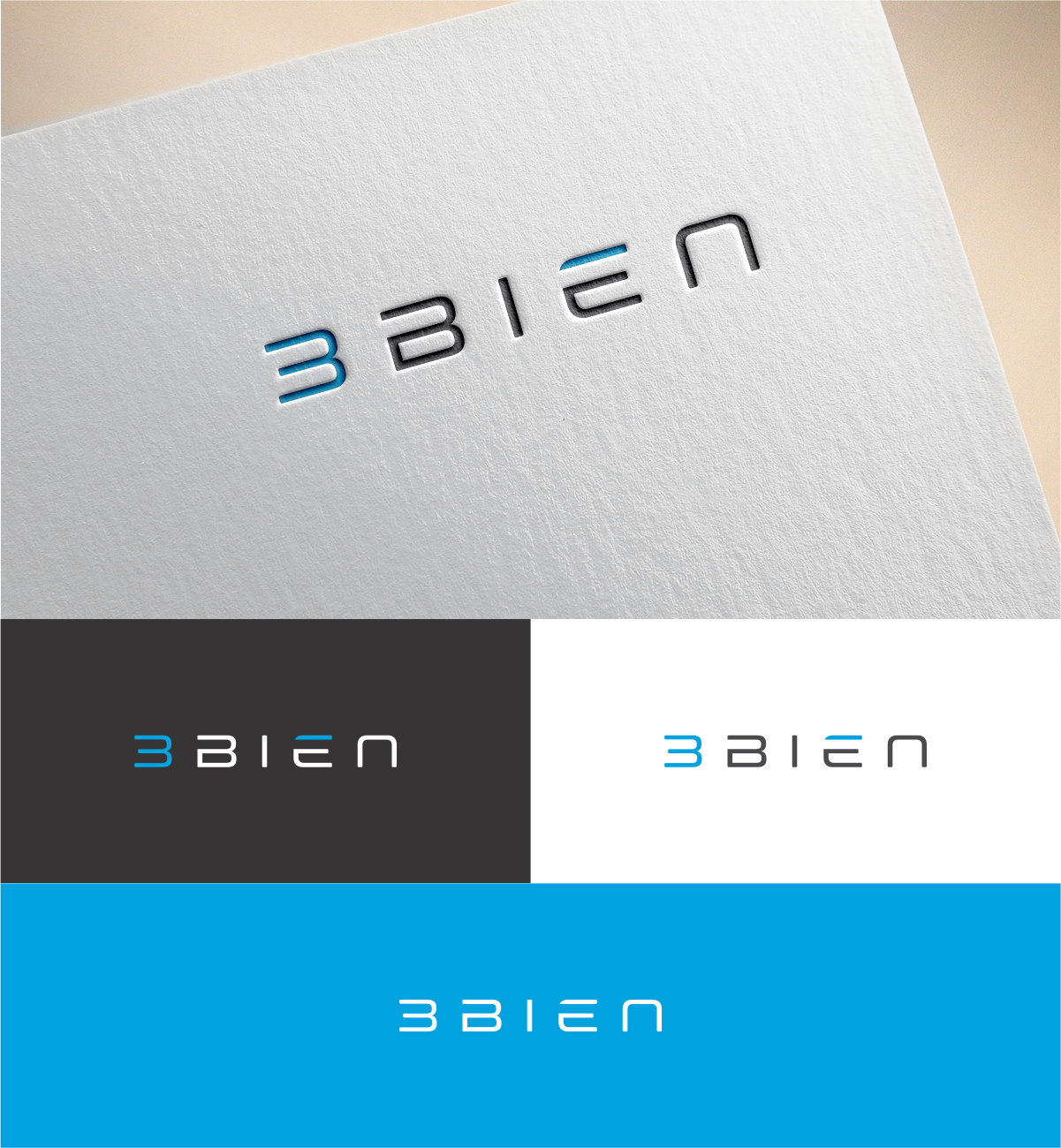 Diseño de Logo por MKR para 3bien | Diseño #17402579