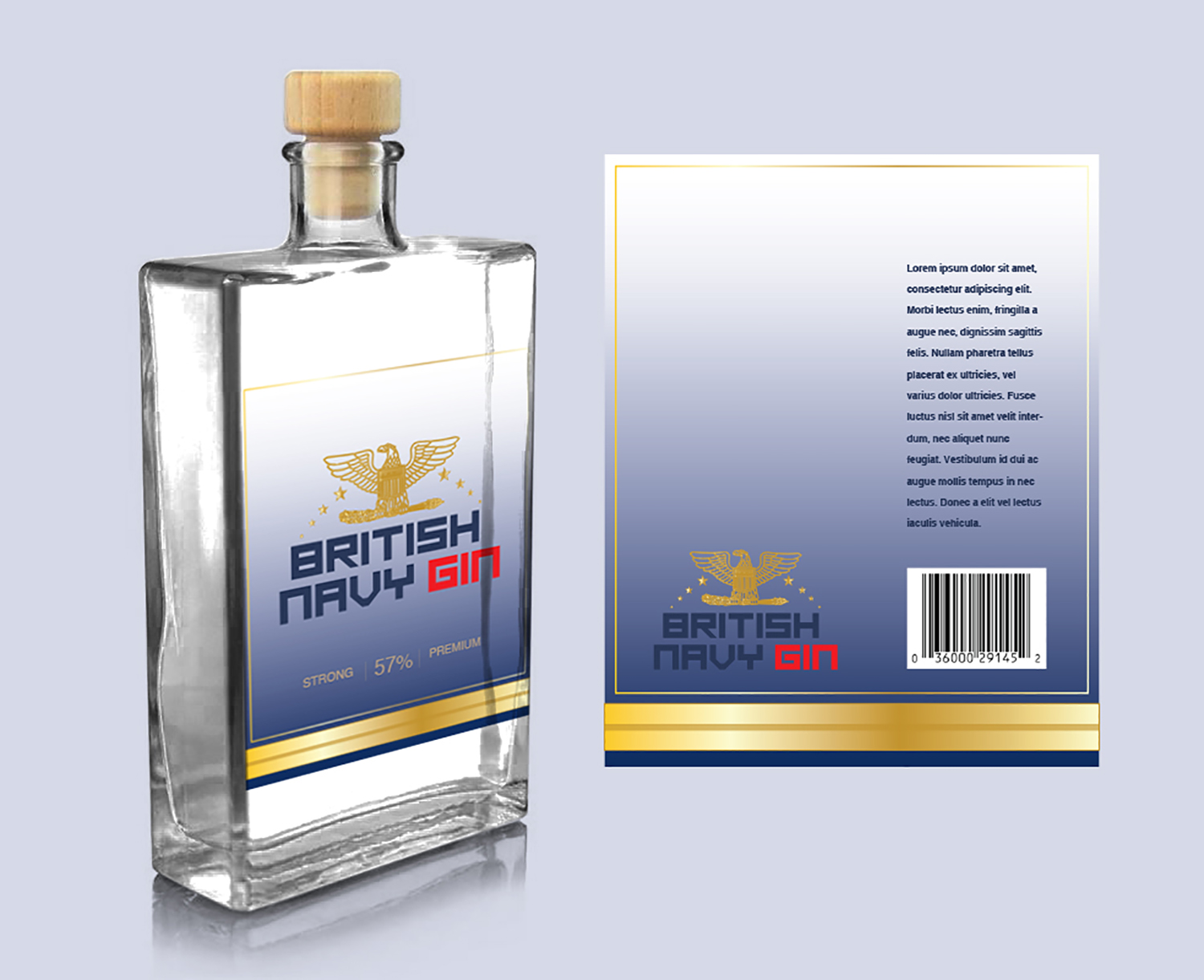 Packaging Design by Design Brigade for The Handmade Gin Company | Design #17499441