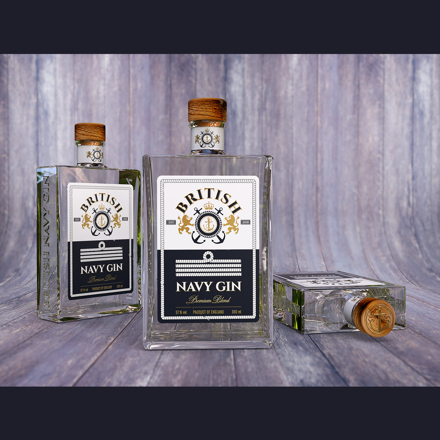 Design Emballage par giocovision pour The Handmade Gin Company | Design #17425530