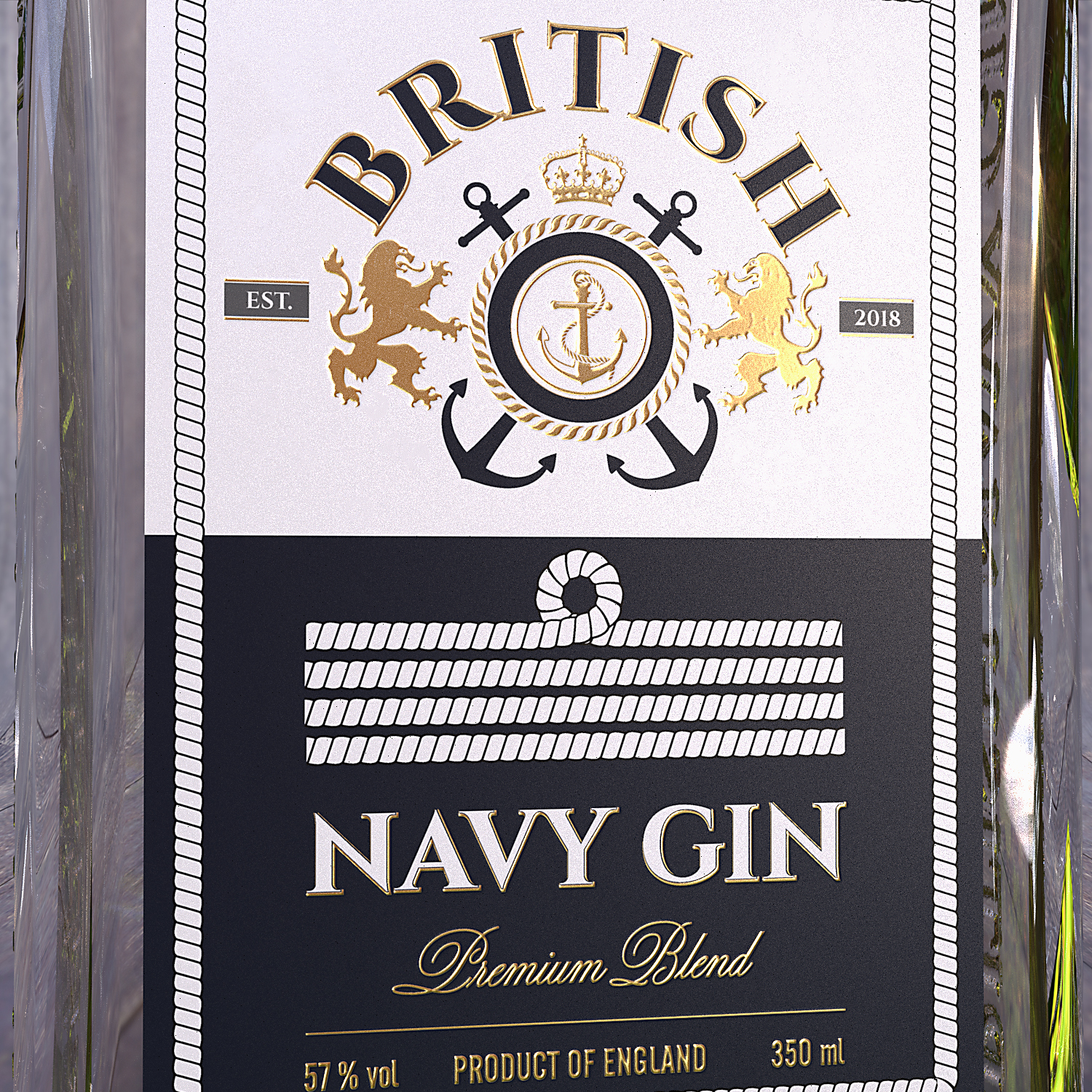 Packaging Design by giocovision for The Handmade Gin Company | Design #17425532