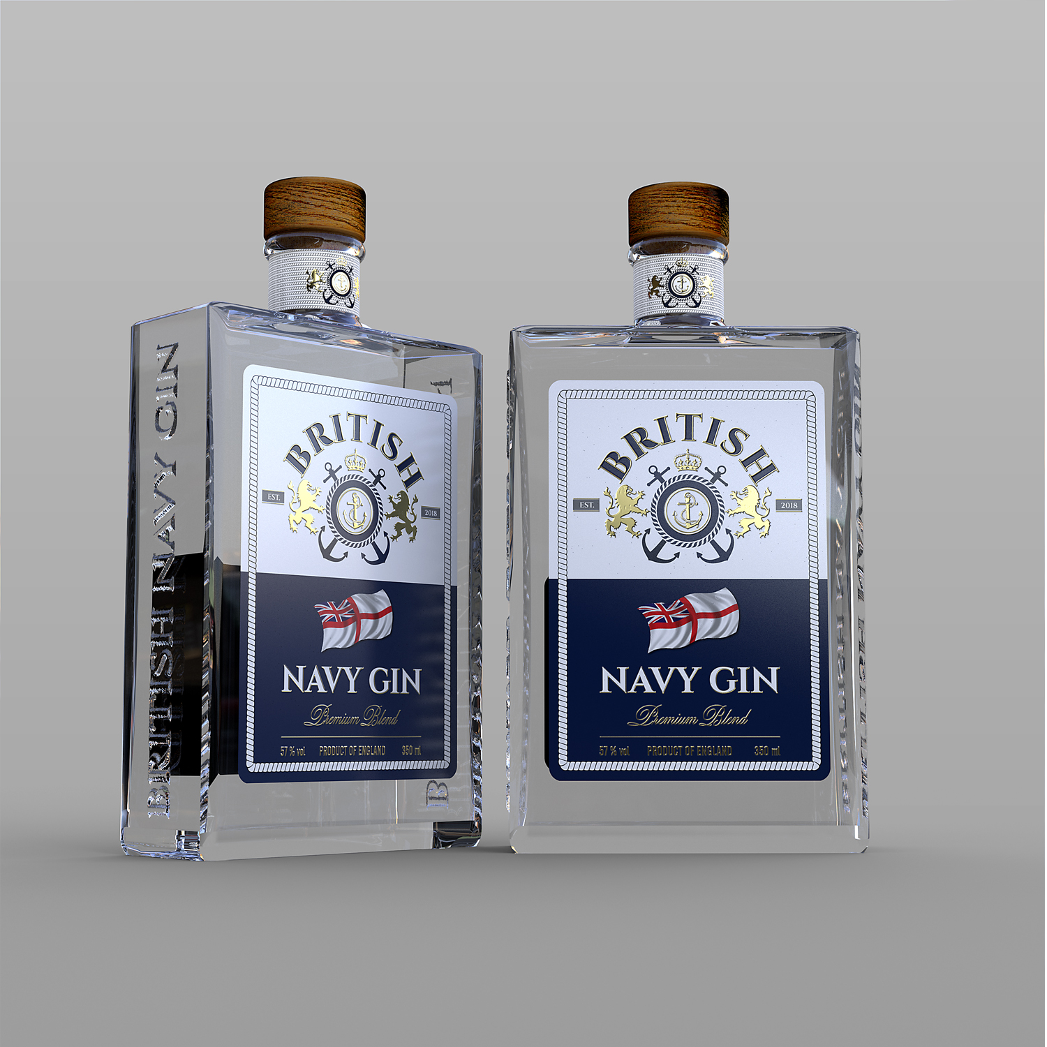 Verpackungs-Design von giocovision für The Handmade Gin Company | Design #17434829