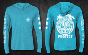 Florida Sea Turtle Company T-Shirt Design | Design de T-shirt par Jonya