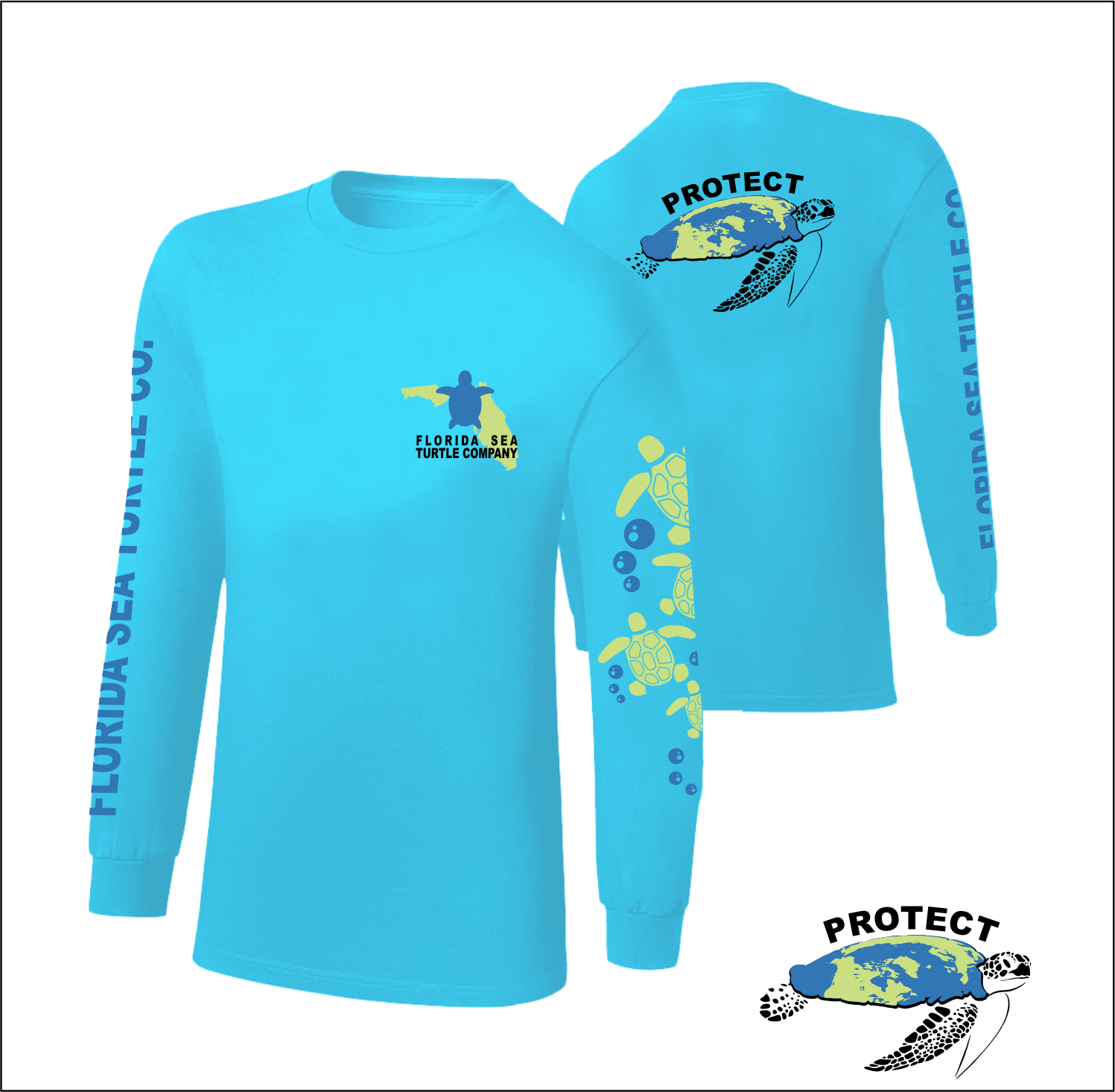 T-shirt Design by deevillacarlos for Florida Sea Turtle Company | Design #17458835