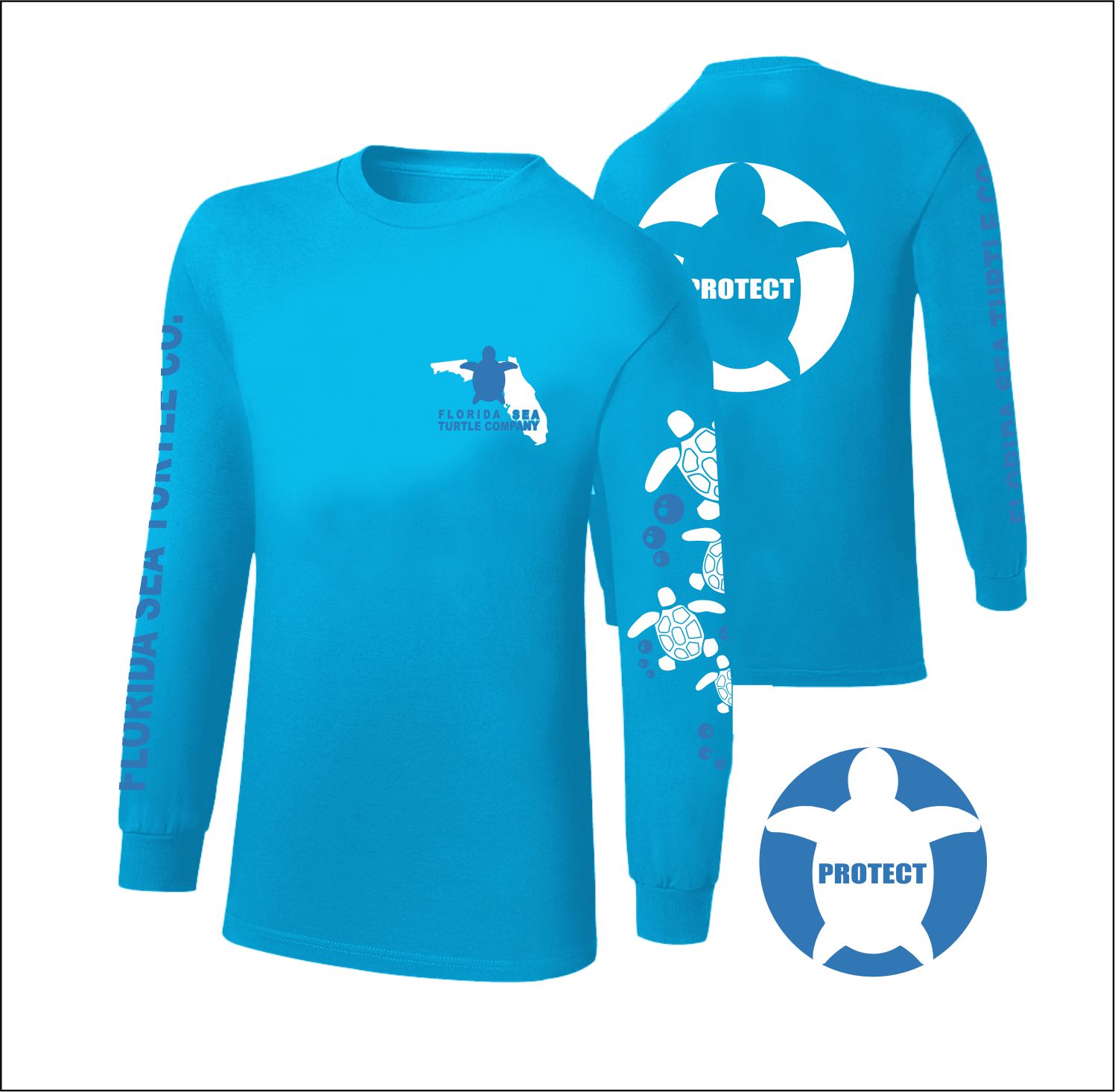 Design de T-shirt par deevillacarlos pour Florida Sea Turtle Company | Design #17471452