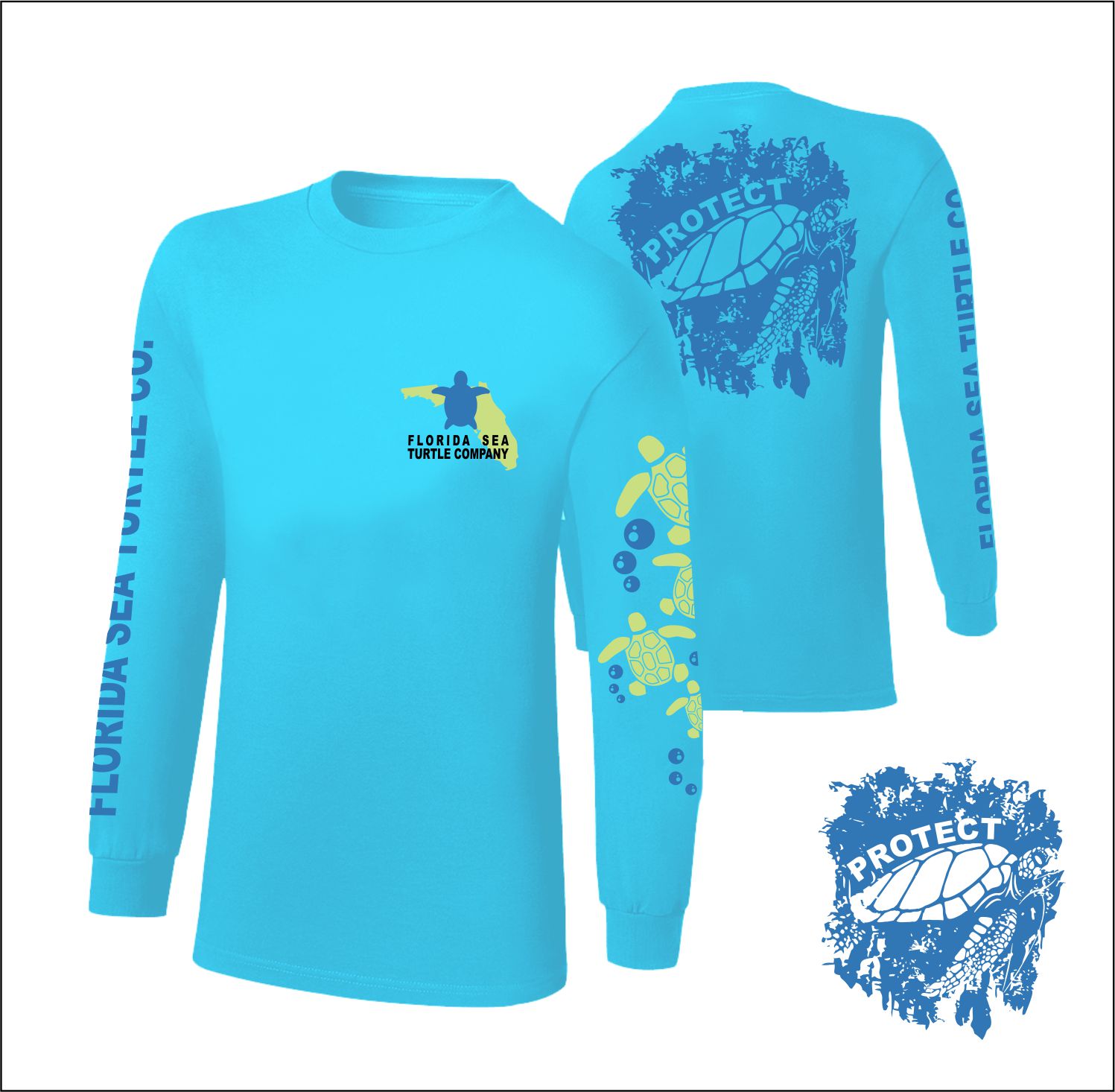 T-shirt Design by deevillacarlos for Florida Sea Turtle Company | Design #17471455