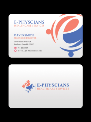 Healthcare management services business needs a logo design | Diseño de Tarjeta de Presentación por Sandaruwan