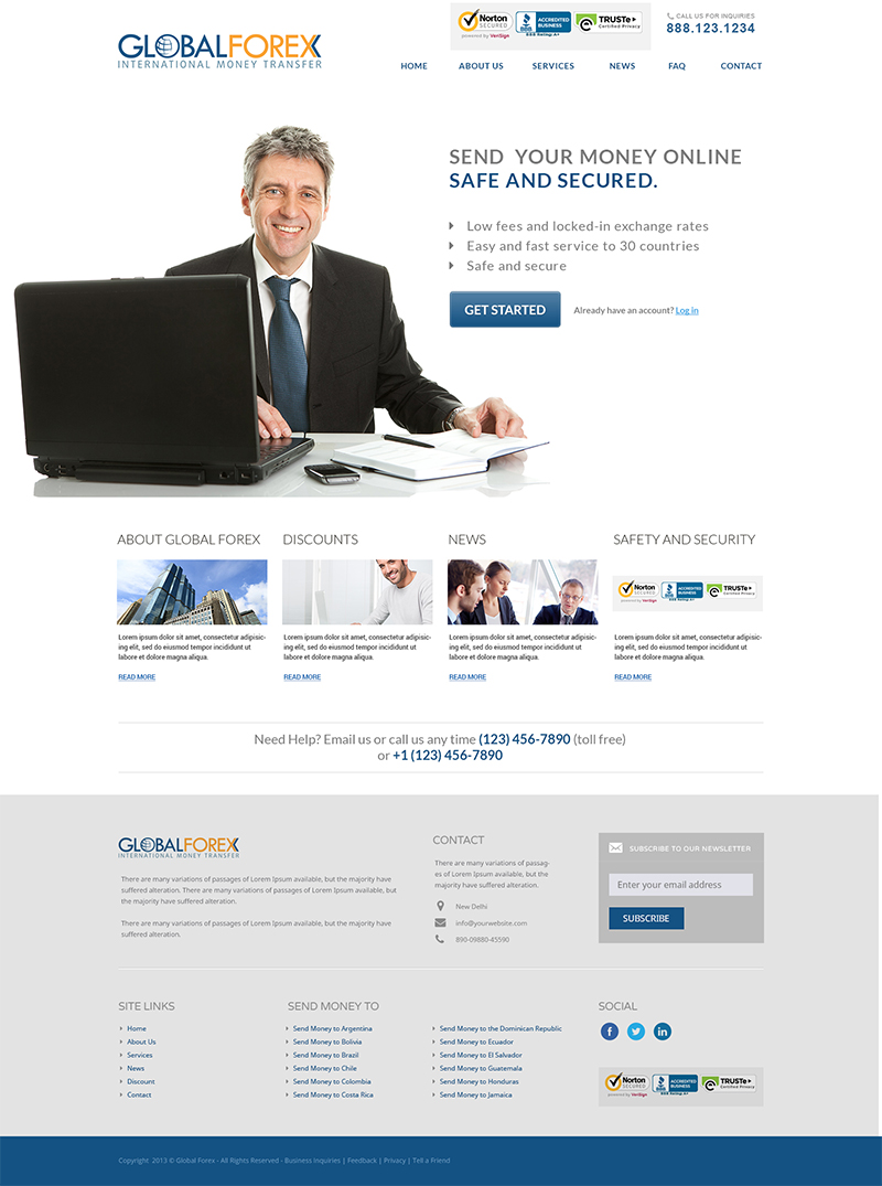 Web Design by Emmanuel for this project | Design #2750354