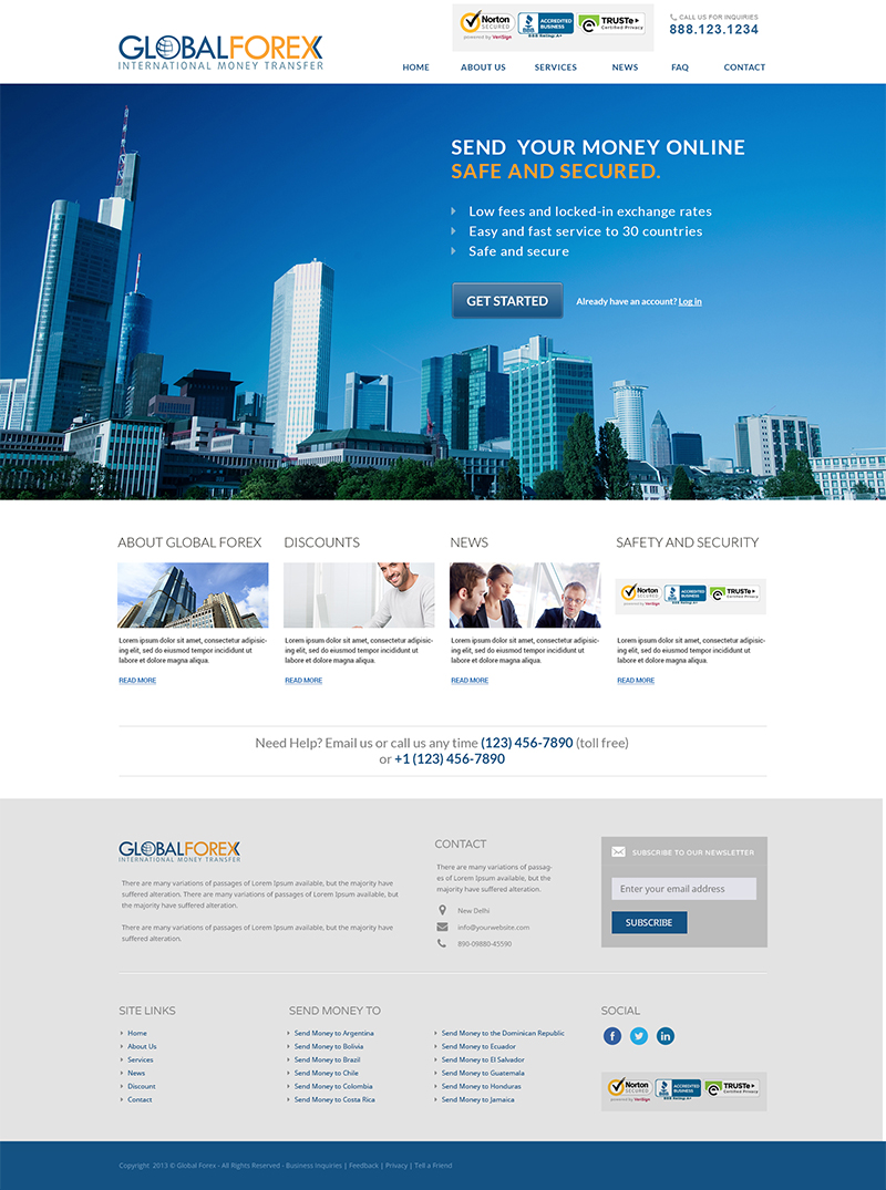 Web-Design von Emmanuel für dieses Projekt | Design #2750420