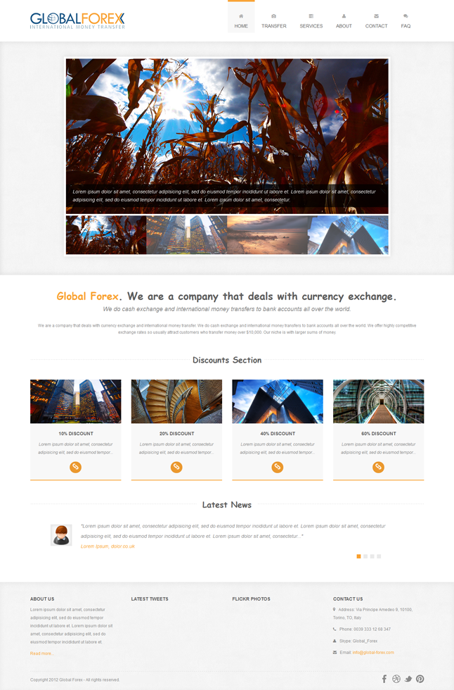 Web Design by Ummer Aftab for this project | Design #2744920