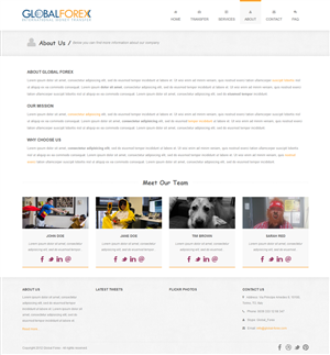 Web Design by Ummer Aftab for this project | Design: #2744925