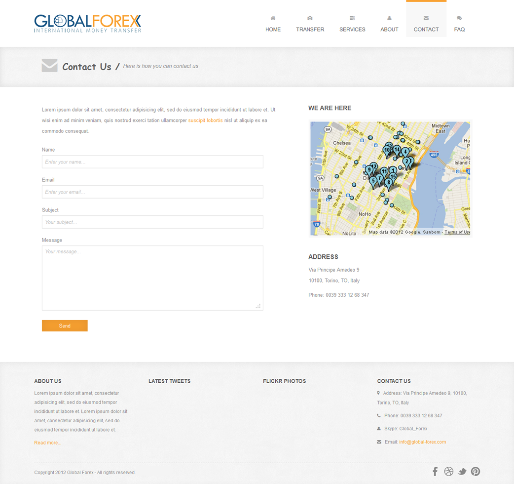 Web Design by Ummer Aftab for this project | Design #2744930