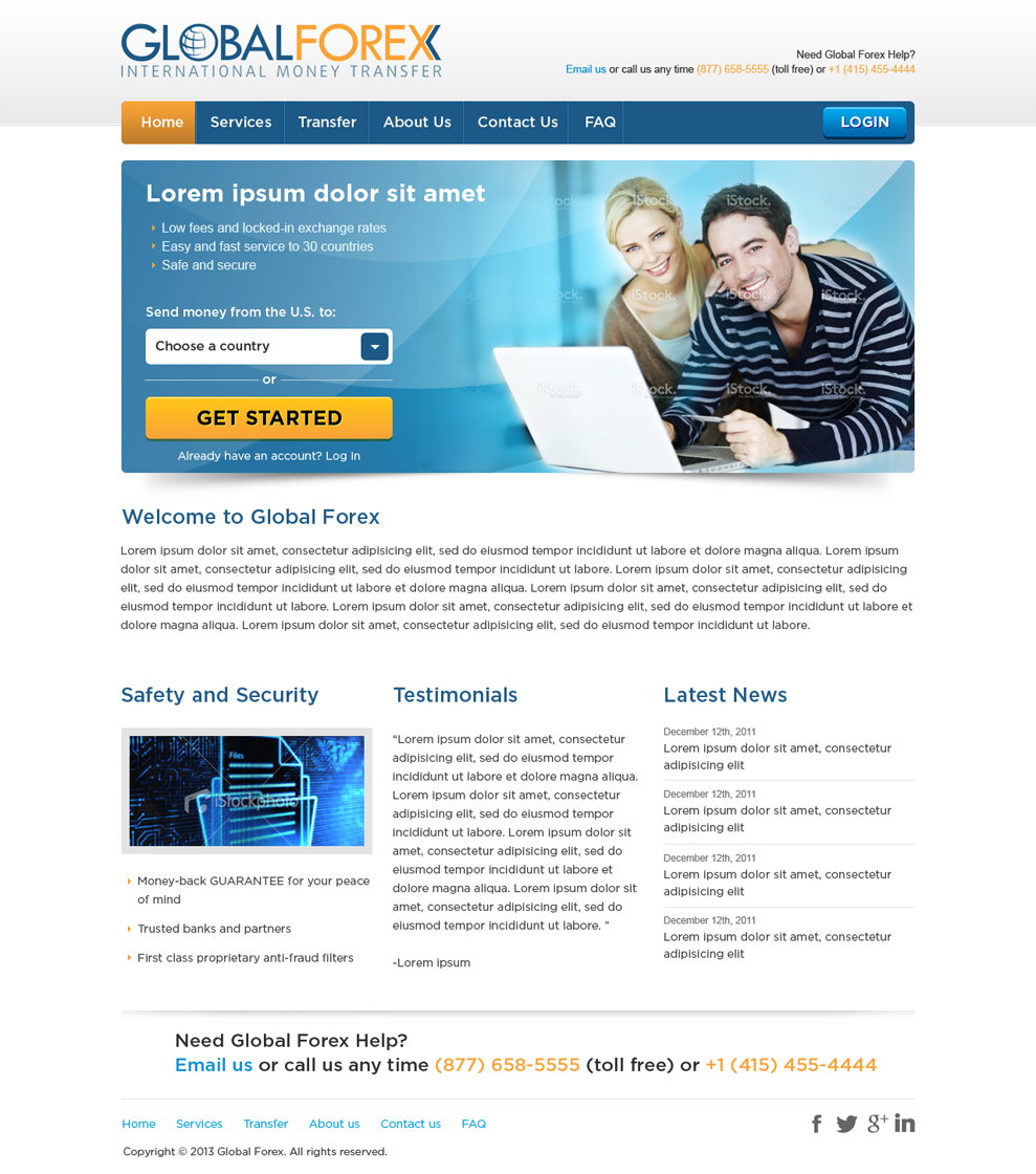 Web Design by ShreejiAkshar for this project | Design #2766434