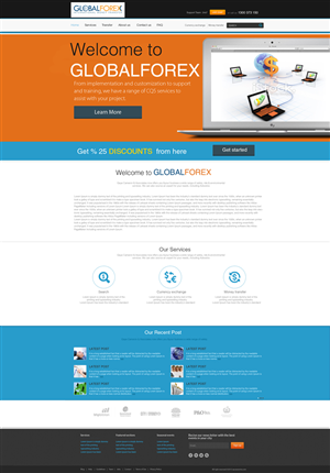 Web Design by ESolz Technologies for this project | Design #2718880