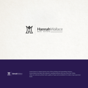 Hannah Wallace Real Estate   | Logo Design by ideaz2050