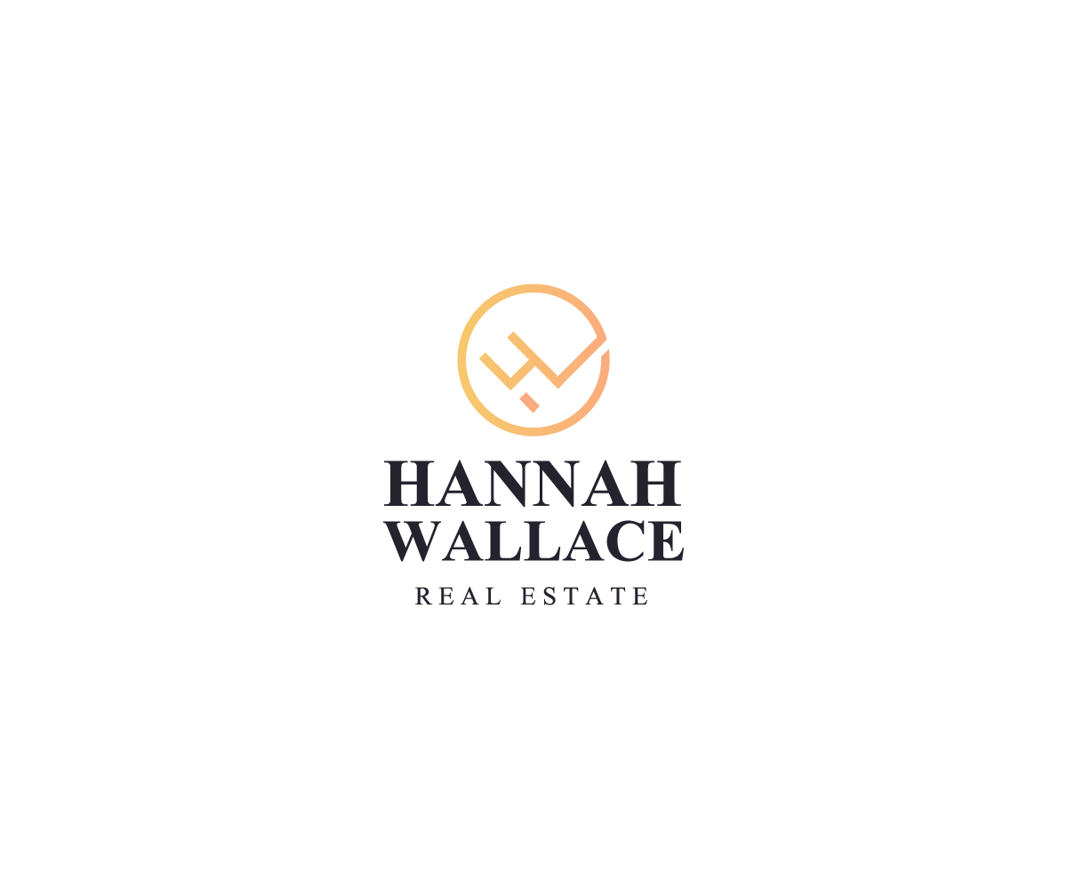 Logo Design by Chandan Kumar for HANNAH WALLACE REAL ESTATE | Design #17504682
