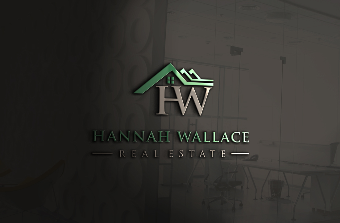 Logo-Design von GLDesigns für HANNAH WALLACE REAL ESTATE | Design #17494344