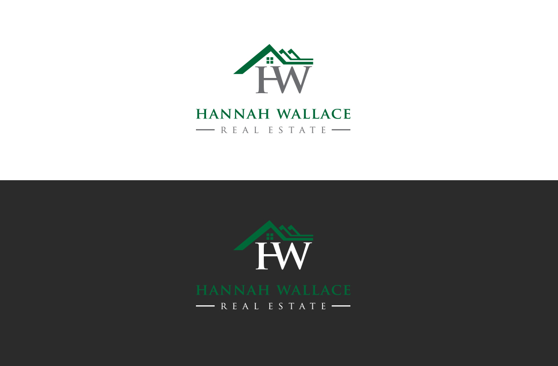 Logo Design by GLDesigns for HANNAH WALLACE REAL ESTATE | Design #17494345