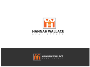 Logo Design by amboge for HANNAH WALLACE REAL ESTATE | Design: #17505087