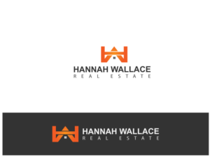 Logo Design by amboge for HANNAH WALLACE REAL ESTATE | Design: #17505088