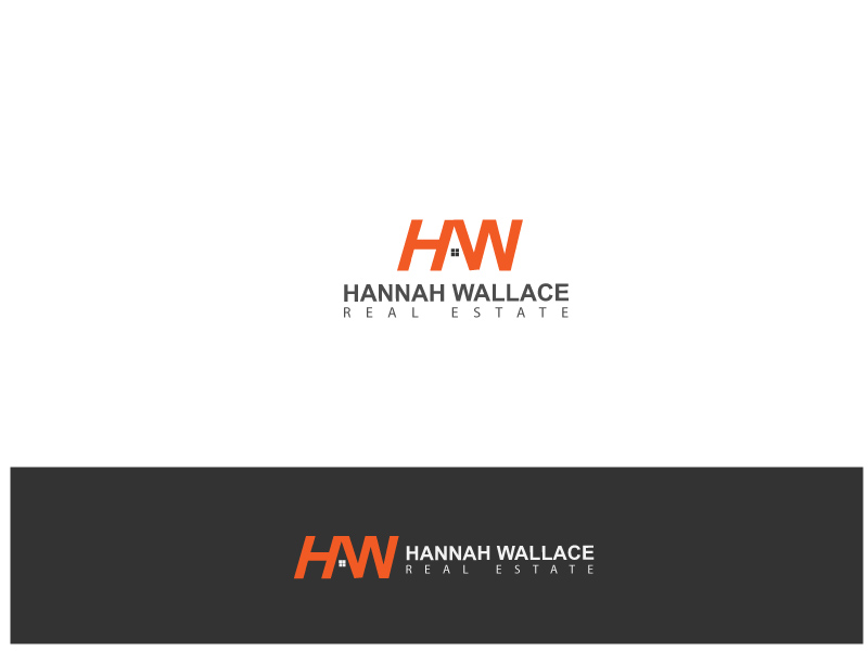 Logo Design by amboge for HANNAH WALLACE REAL ESTATE | Design #17505090