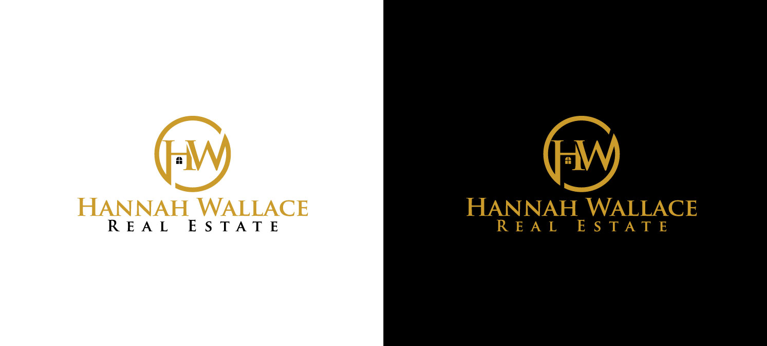 Logo Design by ART Libery for HANNAH WALLACE REAL ESTATE | Design #17517151