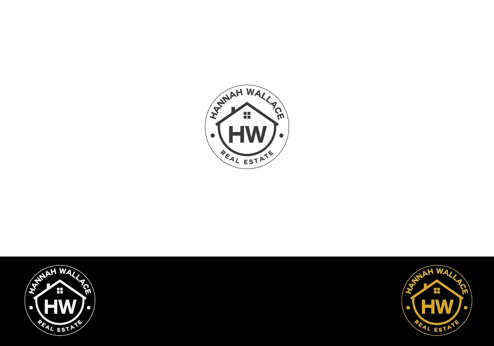 Logo Design by Deep Night for HANNAH WALLACE REAL ESTATE | Design #17493958