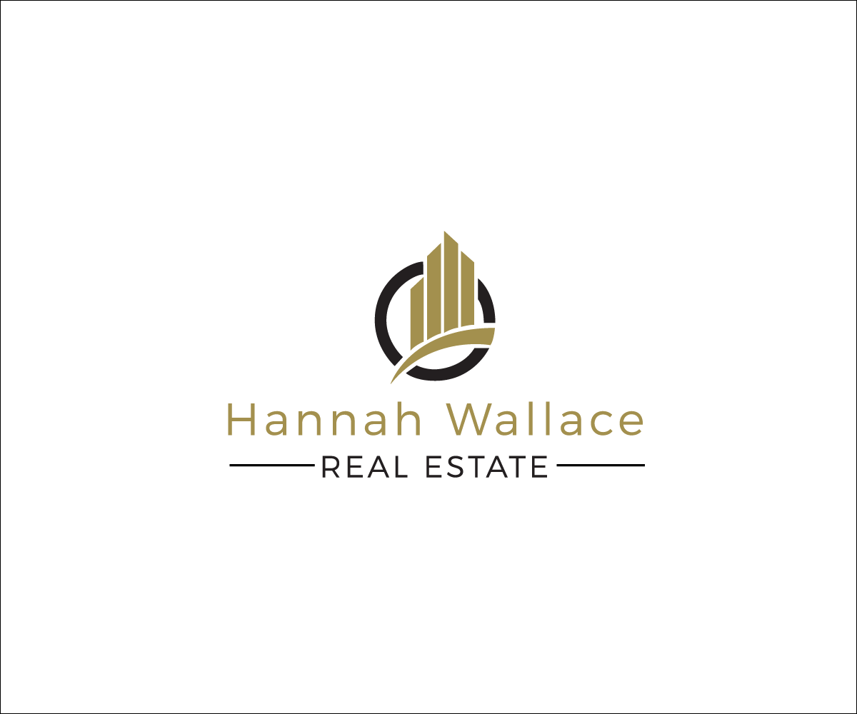 Logo Design by Aceluna26 for HANNAH WALLACE REAL ESTATE | Design #17515065