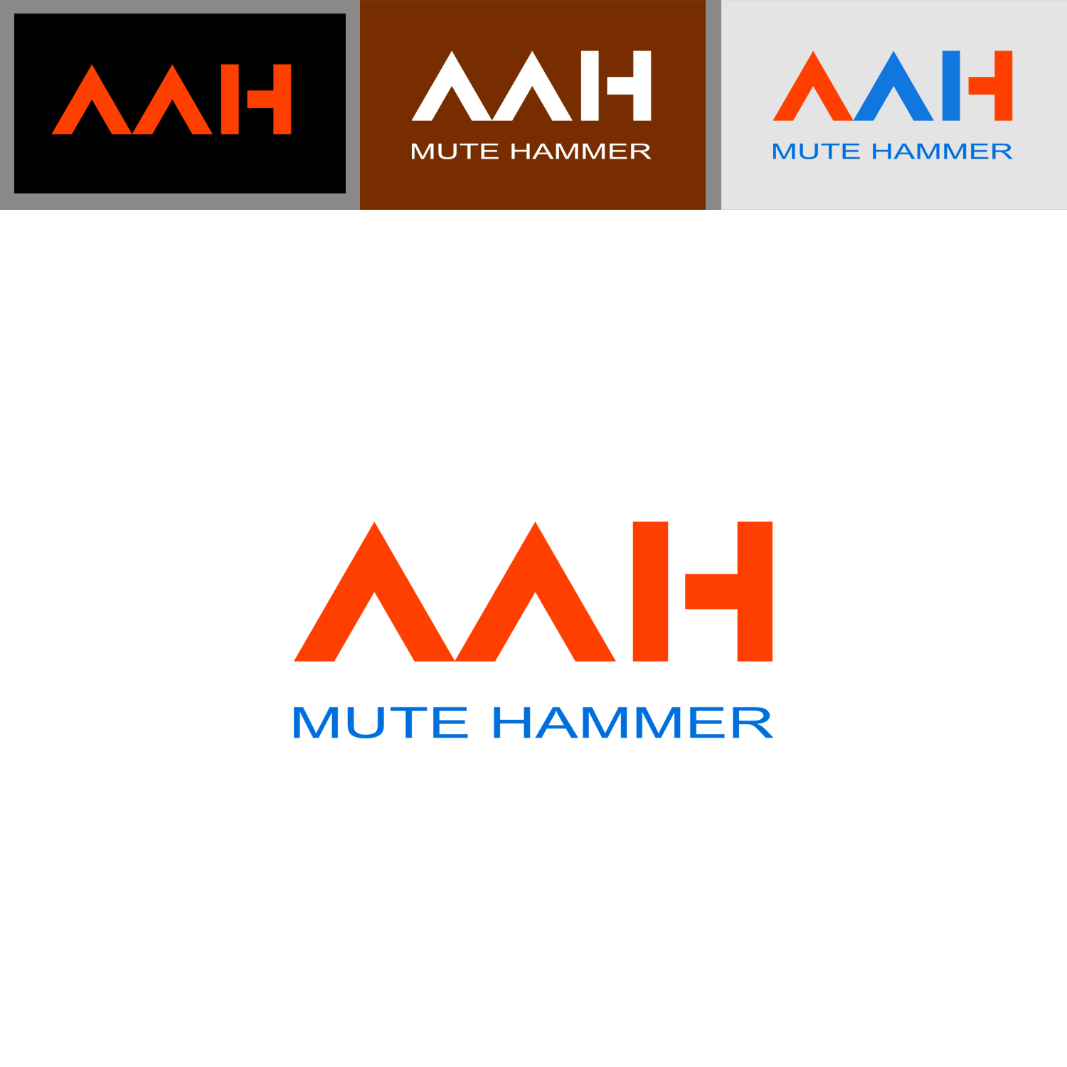Logo Design by CHdesigner for Mute Hammer LLC | Design #17444872
