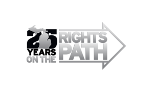 25 Years: On the Rights Path | Logo Design by trufya