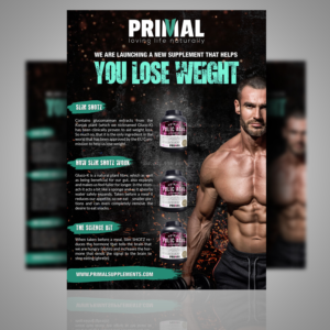 Flyer Design by debdesign for Primal Cure | Design: #17420694
