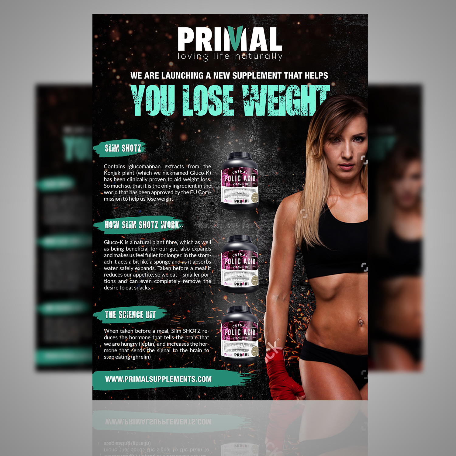 Design de Flyer par debdesign pour Primal Cure | Design #17420695