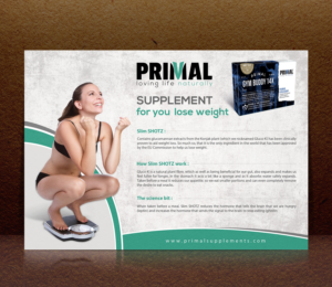 Flyer Design by debdesign for Primal Cure | Design: #17443425