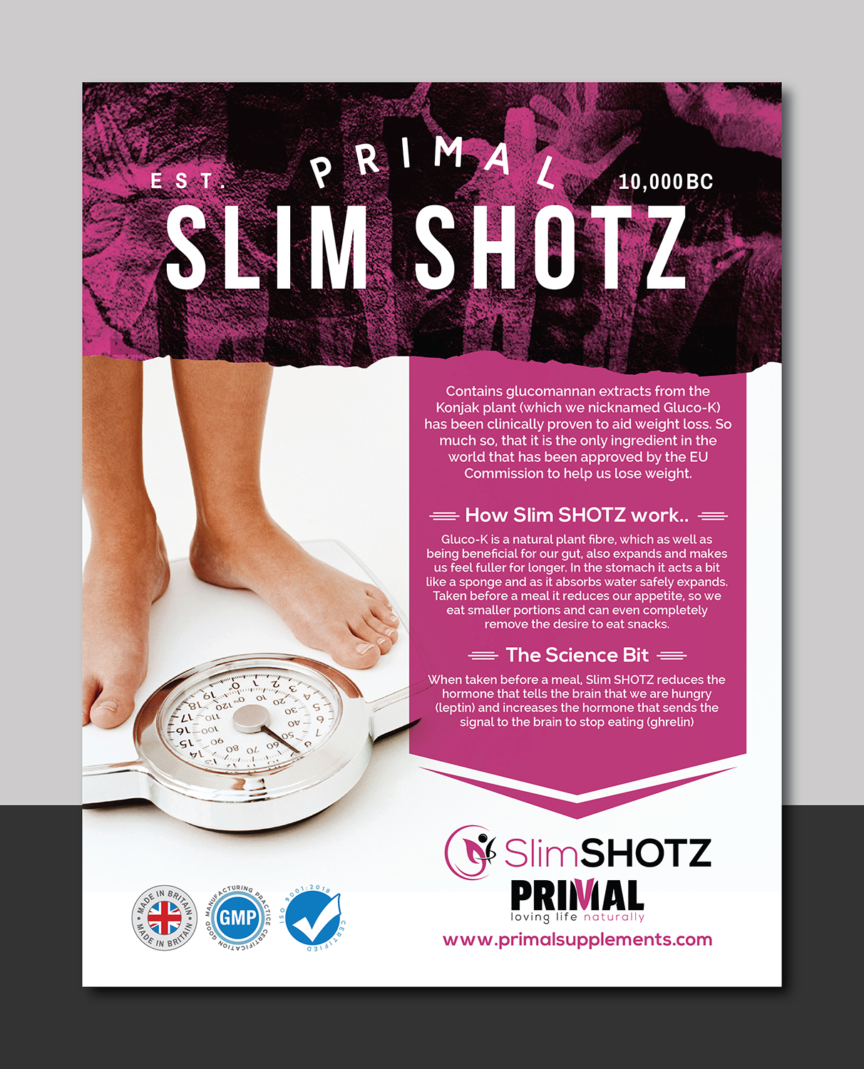 Diseño de Flyer por Deziners Zone para Primal Cure | Diseño #17412782