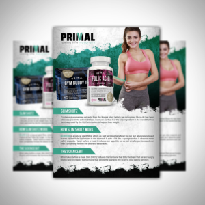 Flyer Design by Deepak_9_Malhotra for Primal Cure | Design: #17444172