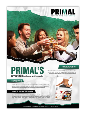 Flyer Design by n214008 for Primal Cure | Design: #17431391
