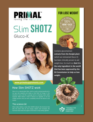 We are launching a new supplement that helps you lose weight. | Flyer Design by meet007
