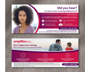Flyer Design by alex989 for Amplifon Hearing Health Care | Design: #17442117