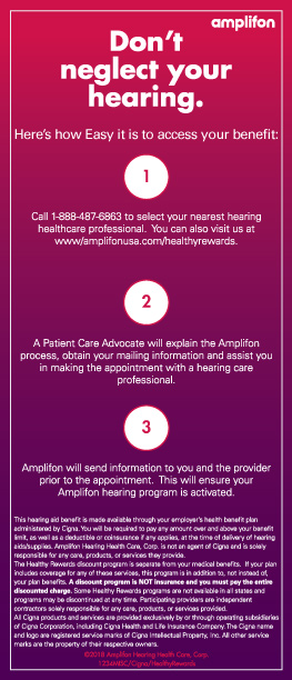 Flyer-Design von Mahmoud Nasr  für Amplifon Hearing Health Care | Design #17493199