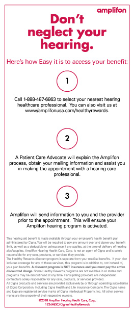Flyer-Design von Mahmoud Nasr  für Amplifon Hearing Health Care | Design #17493204