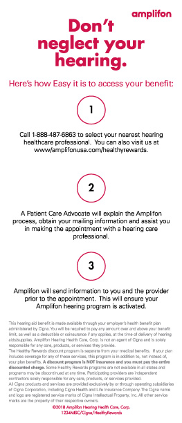 Diseño de Flyer por Mahmoud Nasr  para Amplifon Hearing Health Care | Diseño #17493205