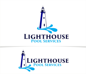 Lighthouse Pool Services | Logo Design by Soul Light