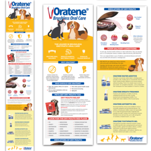 Oratene Brushless Oral Care infographic | Diseño Infográfico por pecgi