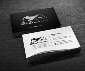 Design de Carte de Visite par Designers Hub pour BLD Builders, Inc. | Design : #17404488