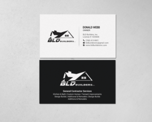 Diseño de Tarjeta de Presentación por chandrayaan.creative para BLD Builders, Inc. | Diseño: #17395838