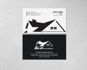Diseño de Tarjeta de Presentación por chandrayaan.creative para BLD Builders, Inc. | Diseño: #17396018