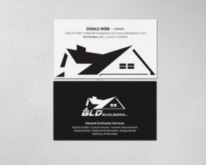 Diseño de Tarjeta de Presentación por chandrayaan.creative para BLD Builders, Inc. | Diseño: #17396019