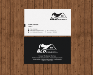 Diseño de Tarjeta de Presentación por chandrayaan.creative para BLD Builders, Inc. | Diseño: #17397410