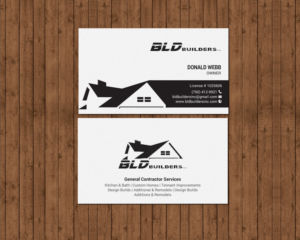 Business Card Design by chandrayaan.creative for BLD Builders, Inc. | Design: #17397427