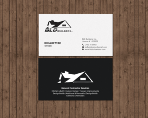 Business Card Design by chandrayaan.creative for BLD Builders, Inc. | Design: #17397510